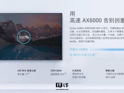 TP Link Archer AX80V路由器海外上市，支持Wi-Fi 6，售價約711元